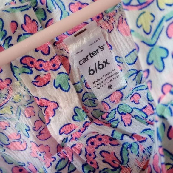 Bundle of 2 little girl's blouses size 6/6x - Picture 5 of 11